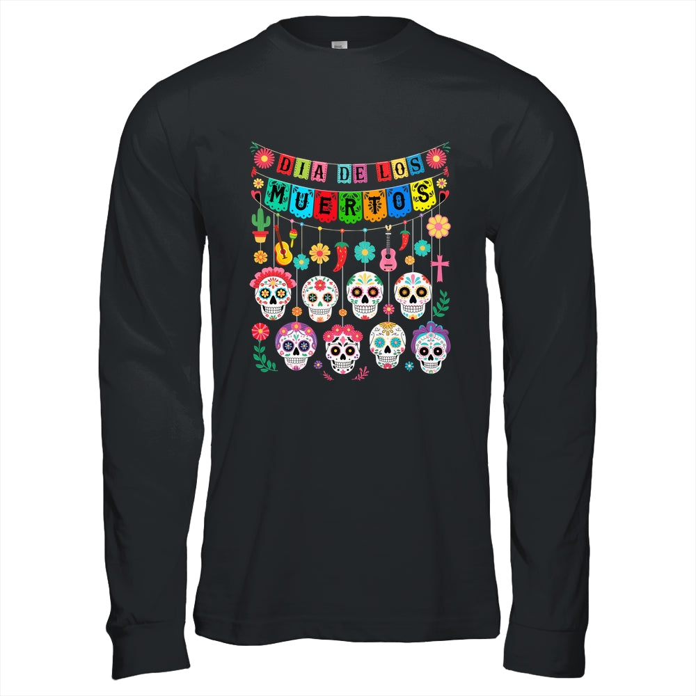 Mexico Dia De Los Muertos Funny Day Of Dead Hanging Skulls Shirt & Hoodie | siriusteestore