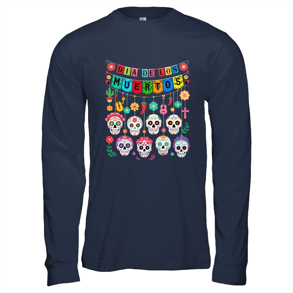 Mexico Dia De Los Muertos Funny Day Of Dead Hanging Skulls Shirt & Hoodie | siriusteestore