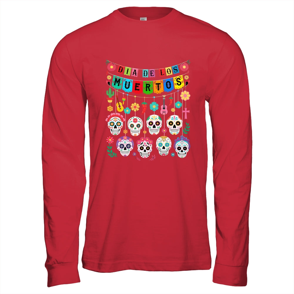 Mexico Dia De Los Muertos Funny Day Of Dead Hanging Skulls Shirt & Hoodie | siriusteestore