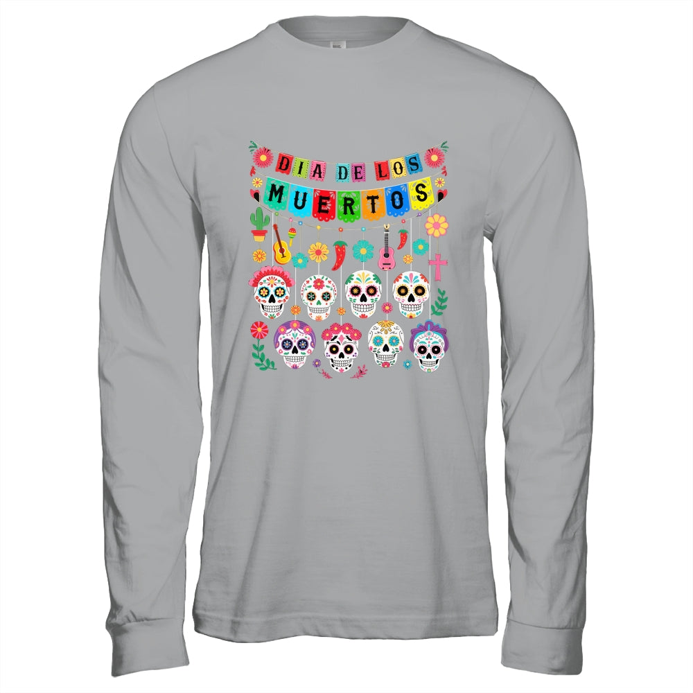 Mexico Dia De Los Muertos Funny Day Of Dead Hanging Skulls Shirt & Hoodie | siriusteestore