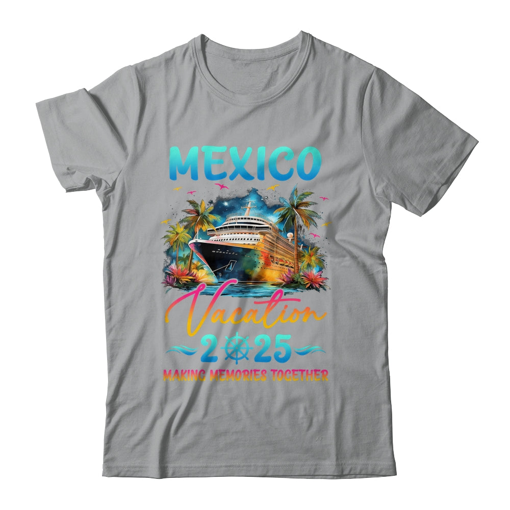 Mexico Family Vacation 2025 Matching Group Summer Shirt & Tank Top | siriusteestore