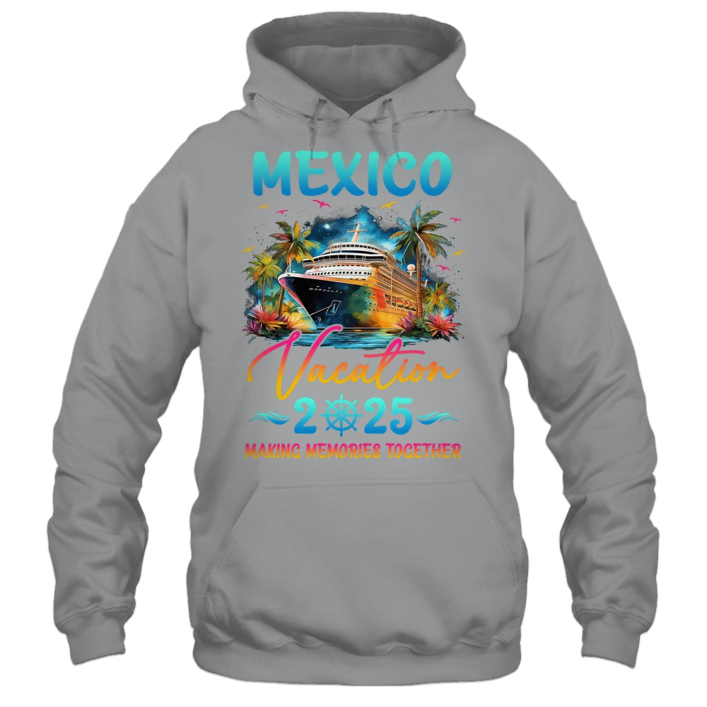 Mexico Family Vacation 2025 Matching Group Summer Shirt & Tank Top | siriusteestore