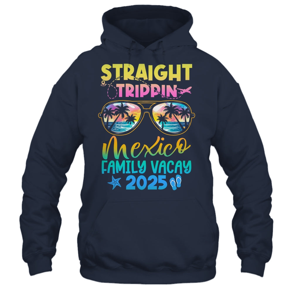 Mexico Family Vacay Vacation 2025 Straight Trippin Shirt & Tank Top | siriusteestore