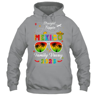 Mexico Family Vacay Vacation Cancun 2025 Straight Trippin Shirt & Tank Top | siriusteestore