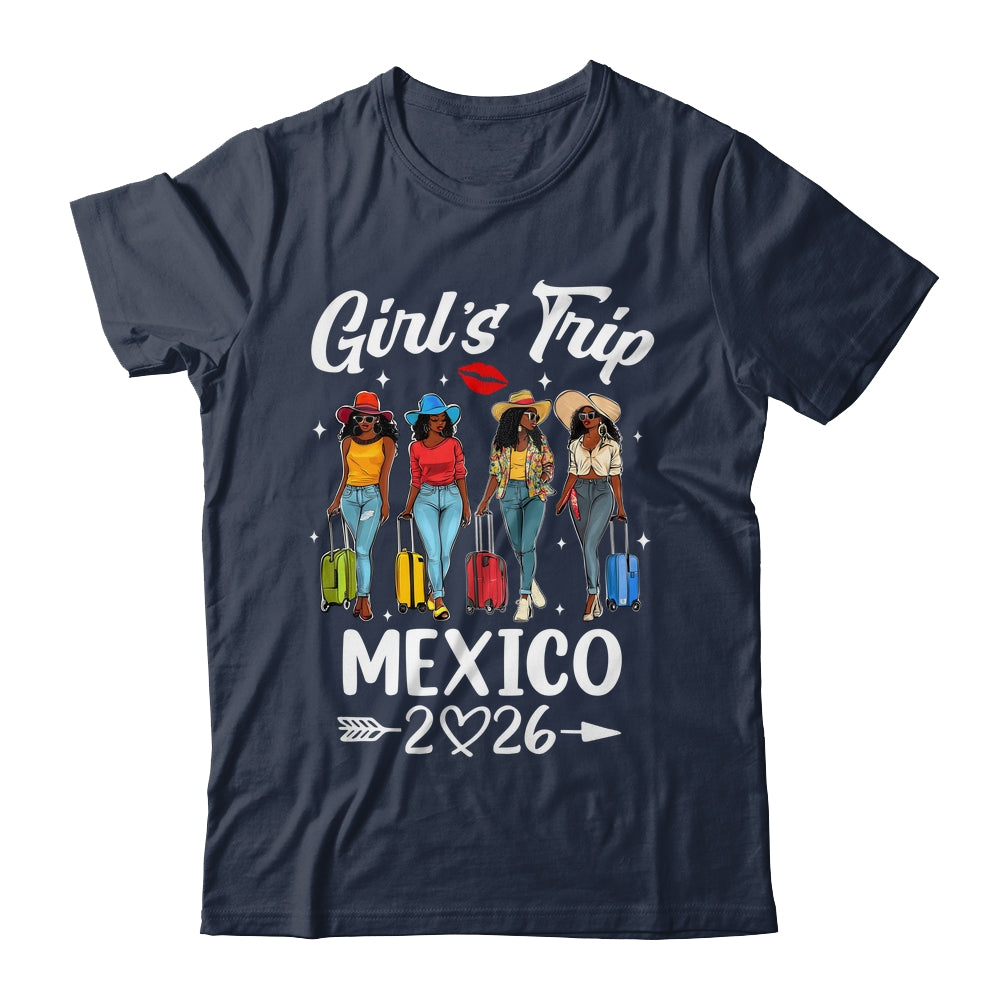 Mexico Girls Trip 2026 Birthday Squad Women Vacation Shirt & Tank Top | siriusteestore