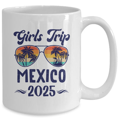 Mexico Girls Trip Beach Vacation 2025 Matching Group Mug | siriusteestore