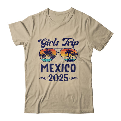 Mexico Girls Trip Beach Vacation 2025 Matching Group Shirt & Tank Top | siriusteestore