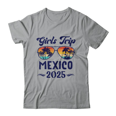 Mexico Girls Trip Beach Vacation 2025 Matching Group Shirt & Tank Top | siriusteestore