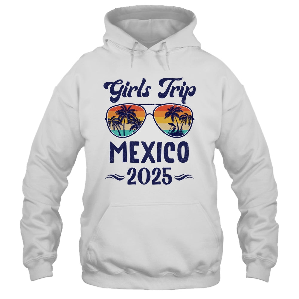 Mexico Girls Trip Beach Vacation 2025 Matching Group Shirt & Tank Top | siriusteestore