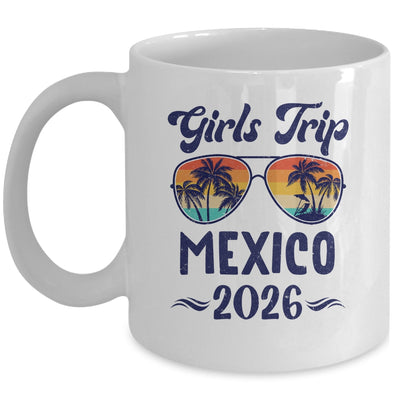 Mexico Girls Trip Beach Vacation 2026 Matching Group Mug | siriusteestore