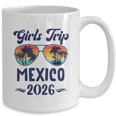 Mexico Girls Trip Beach Vacation 2026 Matching Group Mug | siriusteestore