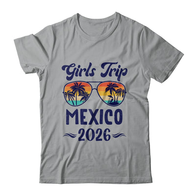 Mexico Girls Trip Beach Vacation 2026 Matching Group Shirt & Tank Top | siriusteestore