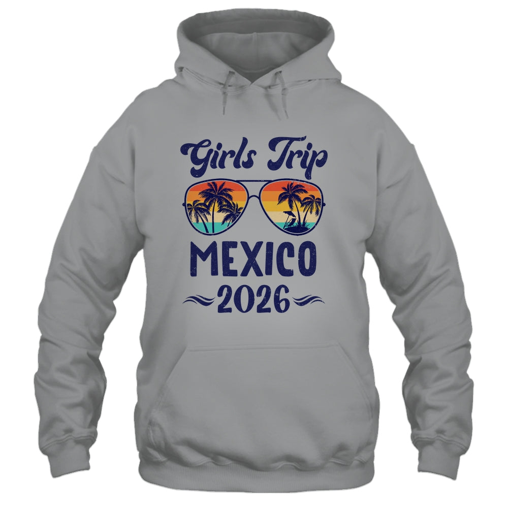 Mexico Girls Trip Beach Vacation 2026 Matching Group Shirt & Tank Top | siriusteestore