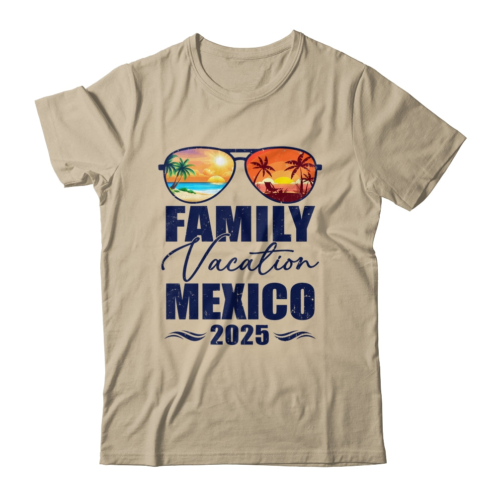 Mexico Matching Family Vacation 2025 Making Memories Shirt & Tank Top | siriusteestore