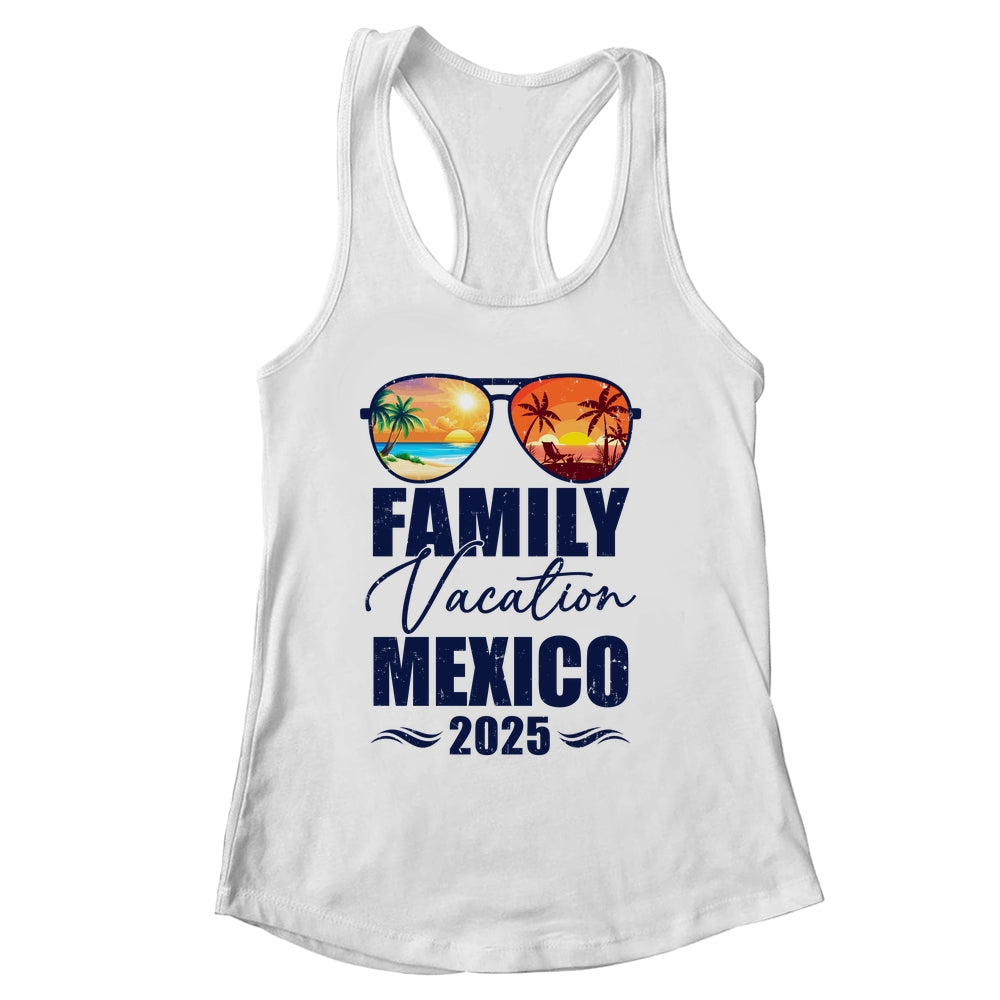 Mexico Matching Family Vacation 2025 Making Memories Shirt & Tank Top | siriusteestore