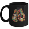 Mexico Mexican Vintage Style Boxing Gloves Boxer Aztec Mayan Mug | siriusteestore