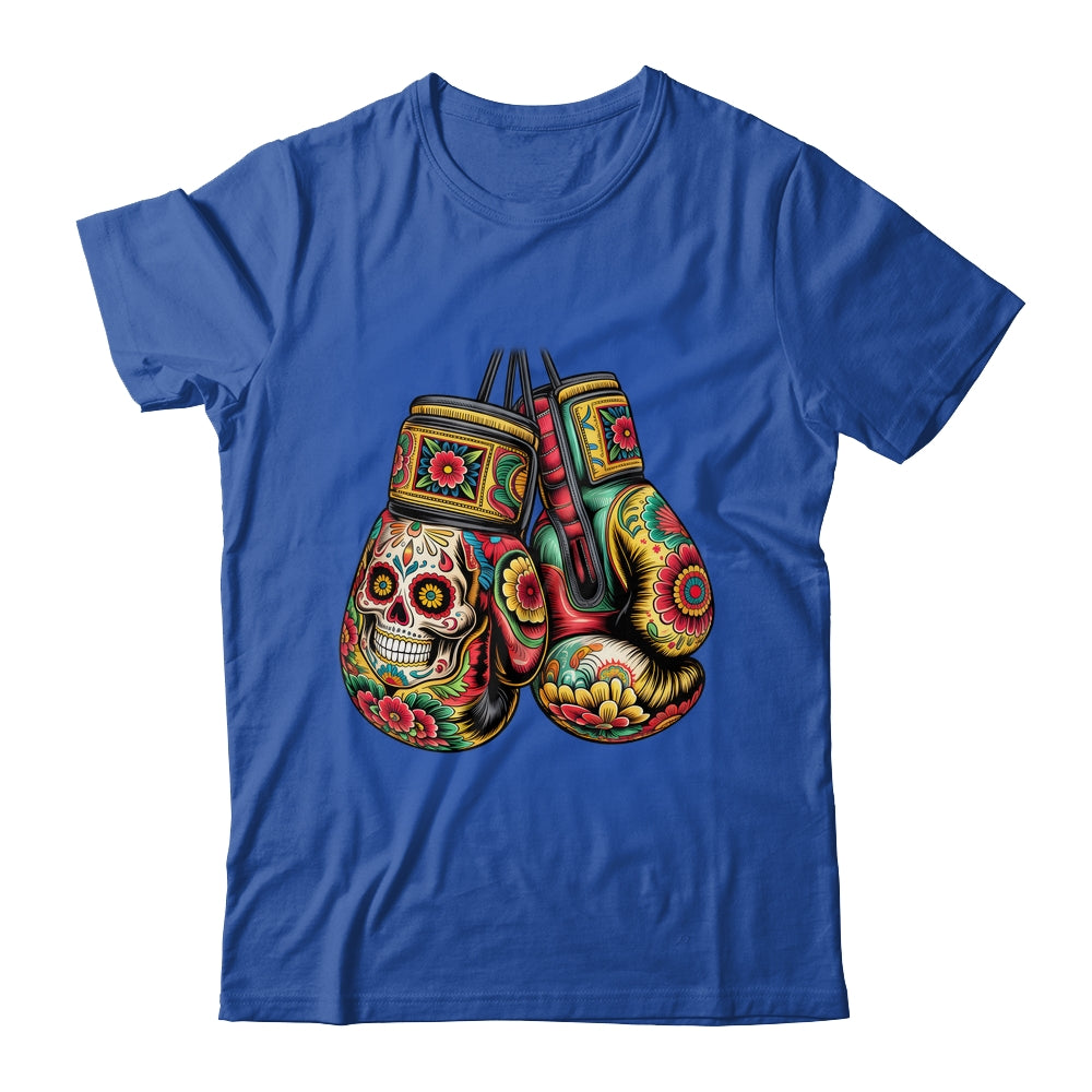 Mexico Mexican Vintage Style Boxing Gloves Boxer Aztec Mayan Shirt & Hoodie | siriusteestore