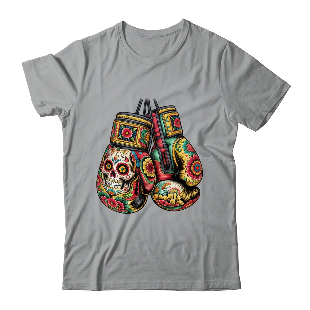 Mexico Mexican Vintage Style Boxing Gloves Boxer Aztec Mayan Shirt & Hoodie | siriusteestore