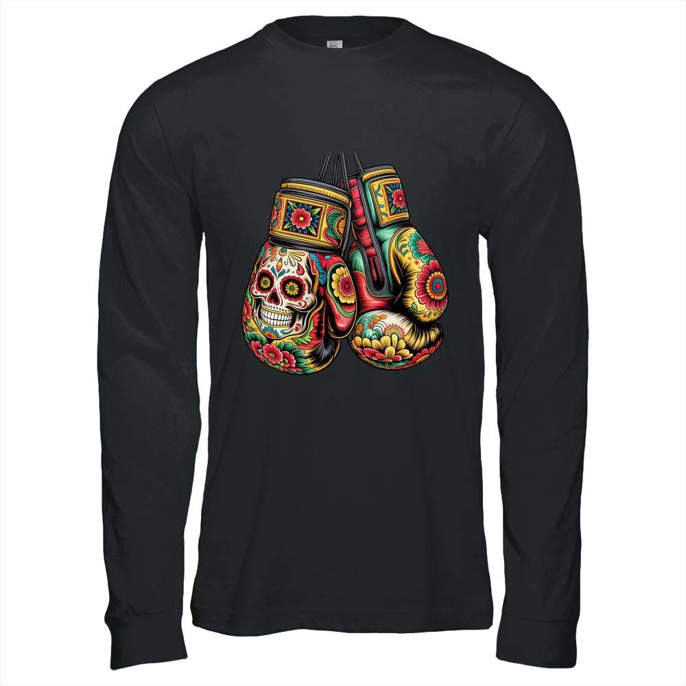 Mexico Mexican Vintage Style Boxing Gloves Boxer Aztec Mayan Shirt & Hoodie | siriusteestore