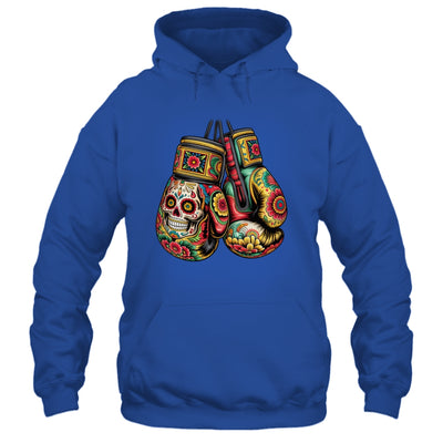 Mexico Mexican Vintage Style Boxing Gloves Boxer Aztec Mayan Shirt & Hoodie | siriusteestore