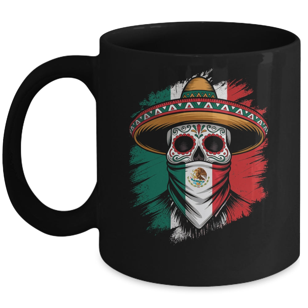 México Mexico Skull Cinco De Mayo Tijuana Pride Mexican Mug | siriusteestore