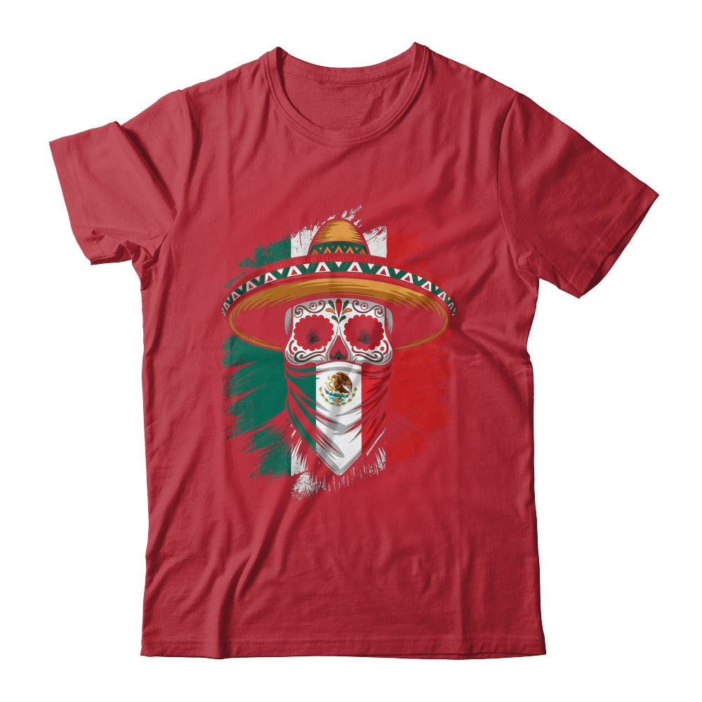 México Mexico Skull Cinco De Mayo Tijuana Pride Mexican Shirt & Hoodie | siriusteestore