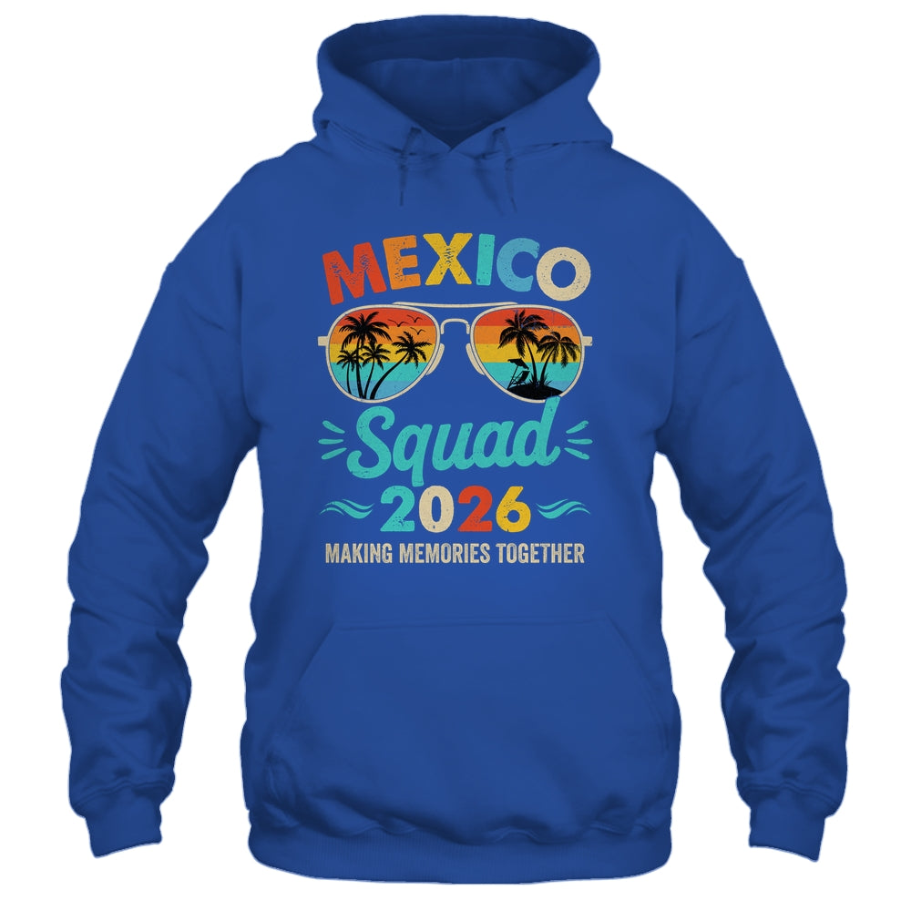 Mexico Squad 2026 Vacation Friends Family Matching Group Shirt & Tank Top | siriusteestore