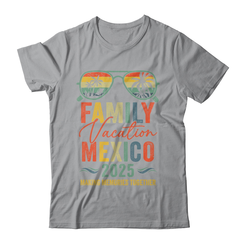 Mexico Vacation 2025 Matching Family Group Summer Shirt & Tank Top | siriusteestore