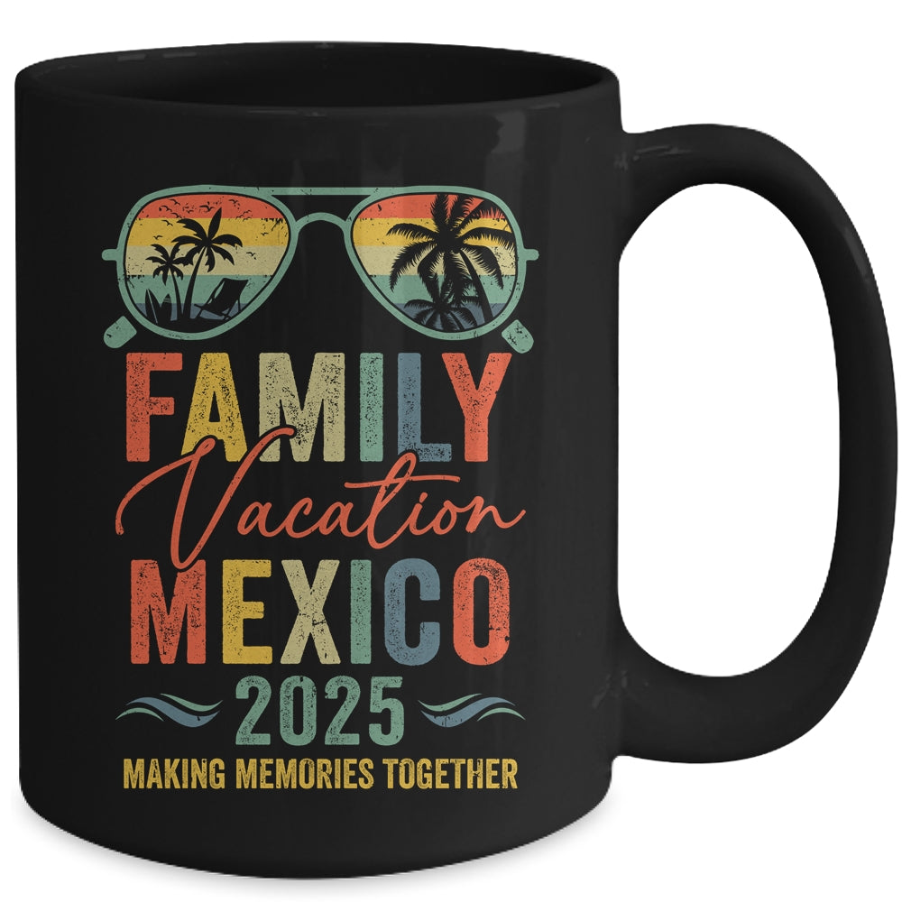 Mexico Vacation 2025 Matching Family Group Summer Mug | siriusteestore
