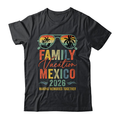 Mexico Vacation 2026 Matching Family Group Summer Shirt & Tank Top | siriusteestore