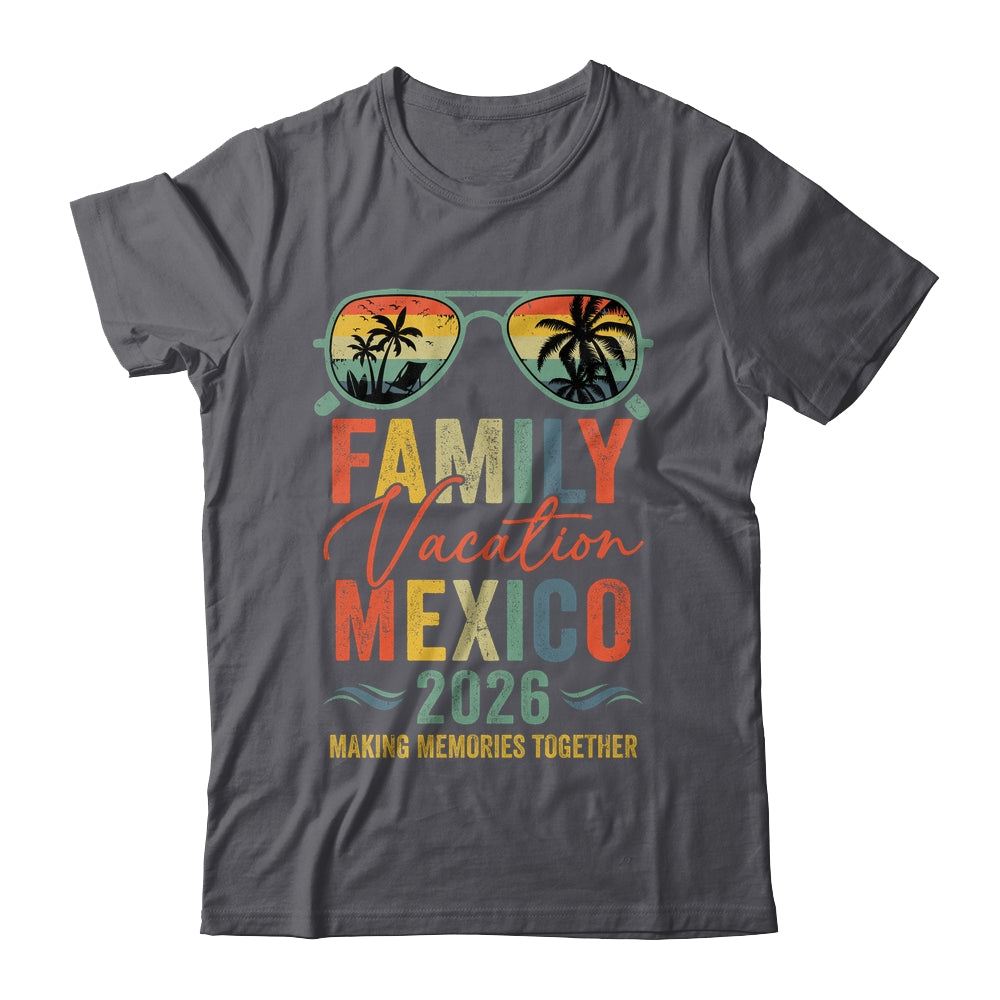 Mexico Vacation 2026 Matching Family Group Summer Shirt & Tank Top | siriusteestore