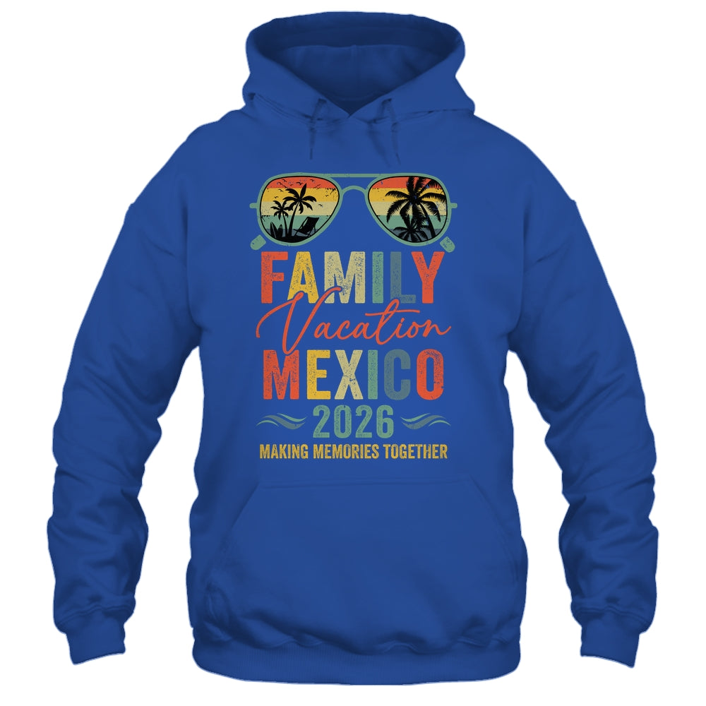 Mexico Vacation 2026 Matching Family Group Summer Shirt & Tank Top | siriusteestore