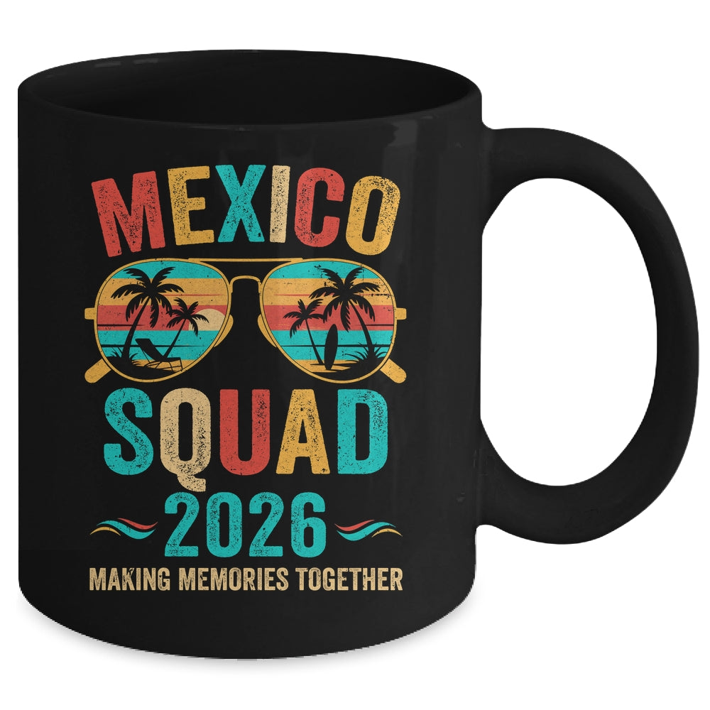 Mexico Vacation Squad 2026 Family Matching Vintage Mug | siriusteestore