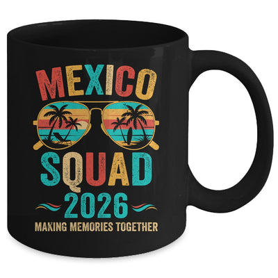 Mexico Vacation Squad 2026 Family Matching Vintage Mug | siriusteestore