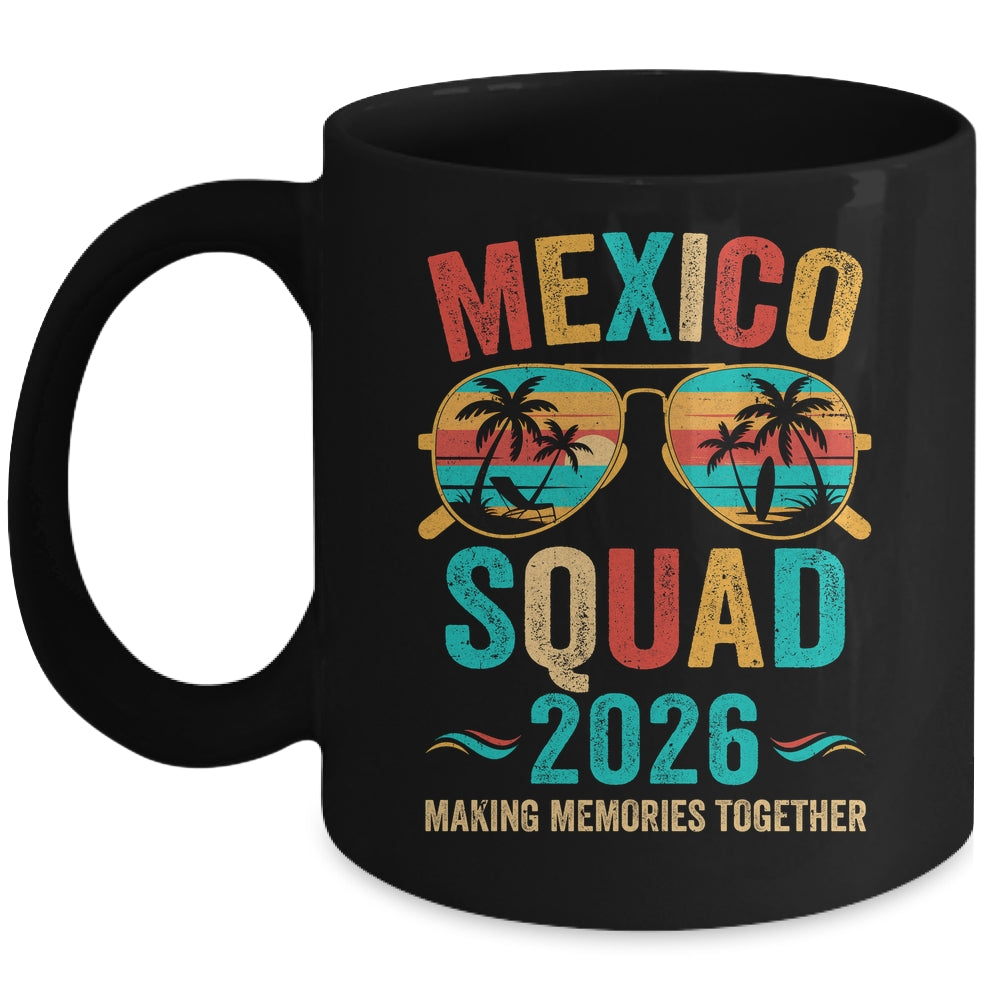 Mexico Vacation Squad 2026 Family Matching Vintage Mug | siriusteestore