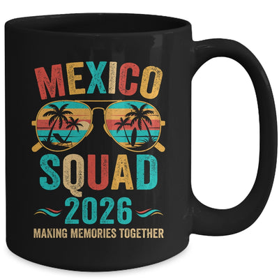 Mexico Vacation Squad 2026 Family Matching Vintage Mug | siriusteestore