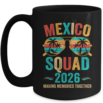 Mexico Vacation Squad 2026 Family Matching Vintage Mug | siriusteestore