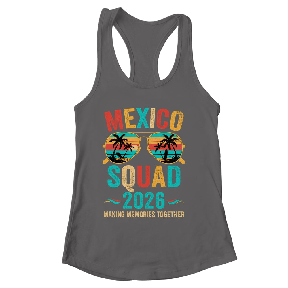 Mexico Vacation Squad 2026 Family Matching Vintage Shirt & Tank Top | siriusteestore