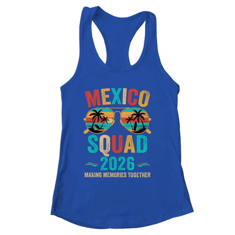 Mexico Vacation Squad 2026 Family Matching Vintage Shirt & Tank Top | siriusteestore