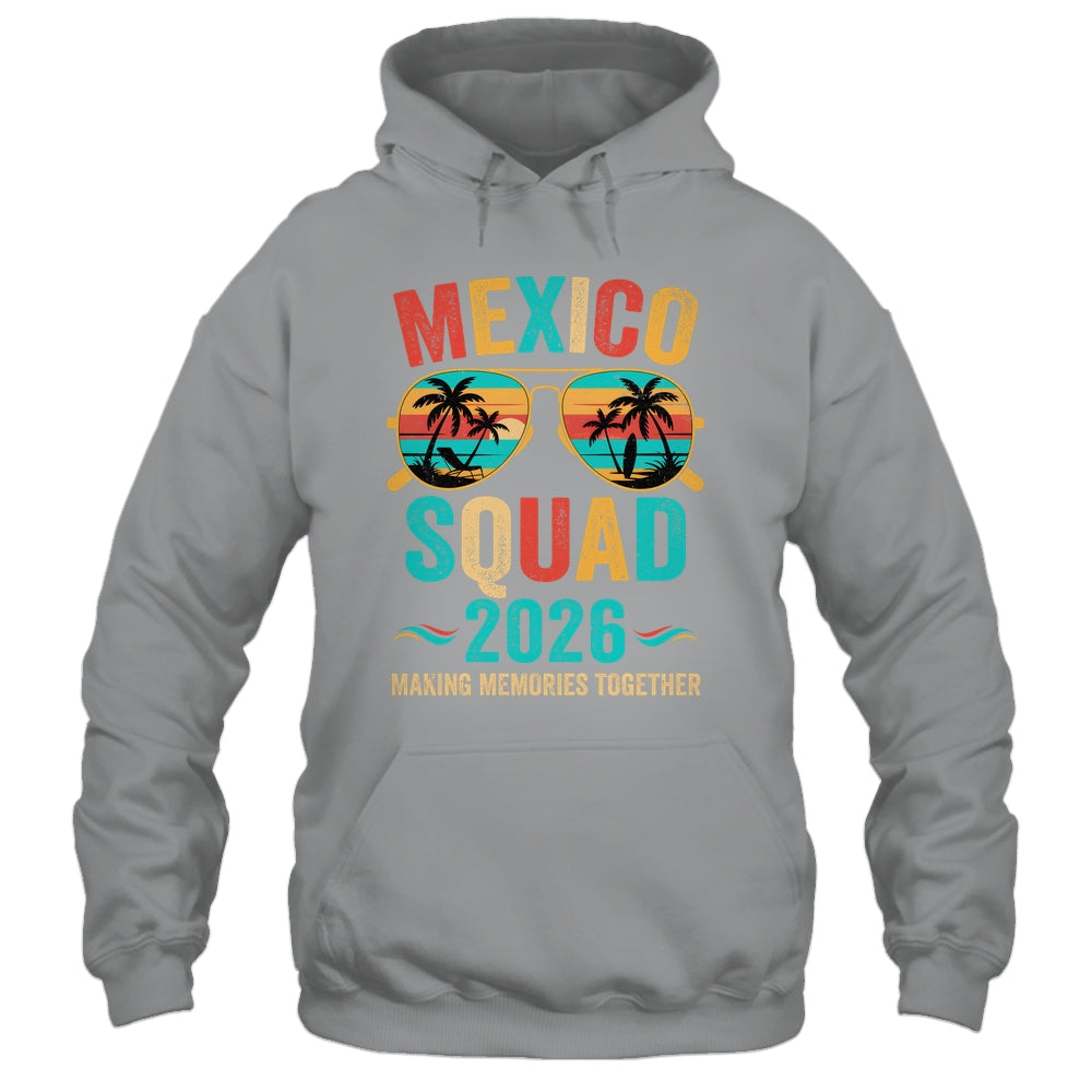 Mexico Vacation Squad 2026 Family Matching Vintage Shirt & Tank Top | siriusteestore