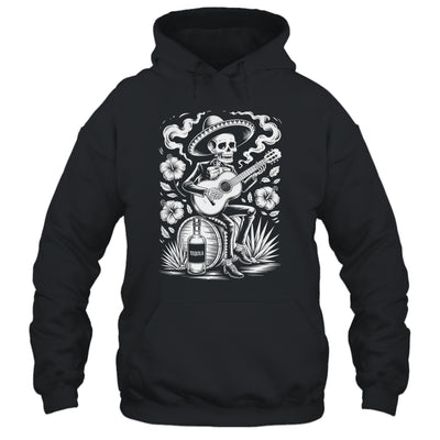 Mexico Vintage Skeleton Guitar Dia De Los Muertos Mexican Shirt & Tank Top | siriusteestore