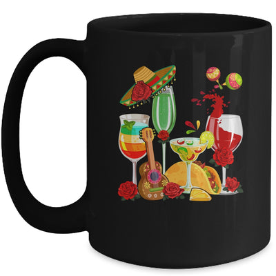 Mexico Wine Cinco De Mayo Mexican Fiesta Lover Mug | siriusteestore