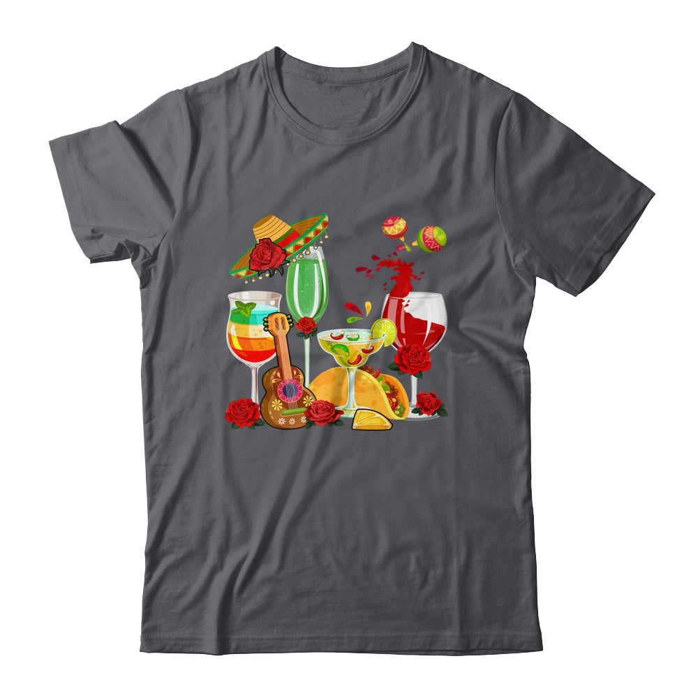 Mexico Wine Cinco De Mayo Mexican Fiesta Lover Shirt & Hoodie | siriusteestore