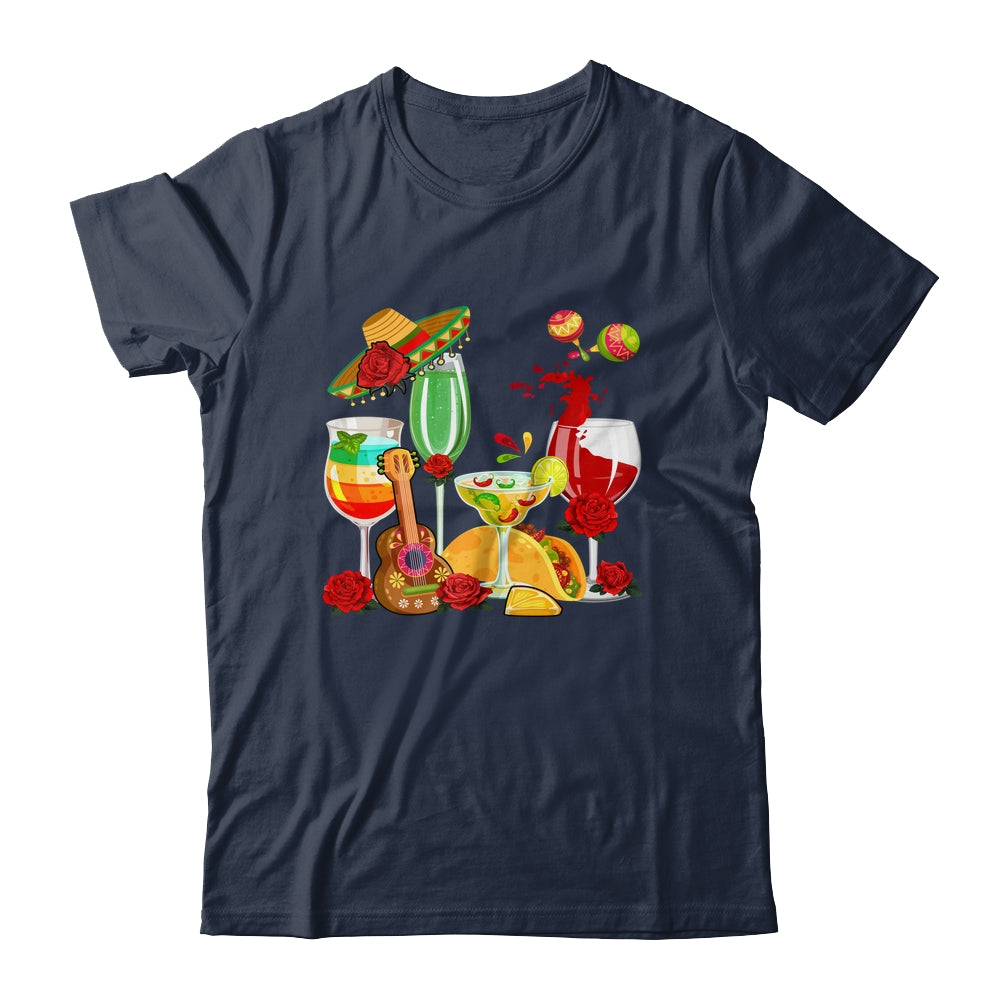 Mexico Wine Cinco De Mayo Mexican Fiesta Lover Shirt & Hoodie | siriusteestore