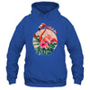 Miami Beach Florida Flamingo Sunset Flowers Miami Souvenir Shirt & Tank Top | siriusteestore