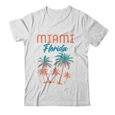 Miami Beach Florida Summer Vacation Palm Trees Souvenirs Shirt & Tank Top | siriusteestore