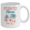 Miami Beach Florida Summer Vacation Palm Trees Souvenirs Mug | siriusteestore