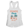 Miami Beach Florida Summer Vacation Palm Trees Souvenirs Shirt & Tank Top | siriusteestore