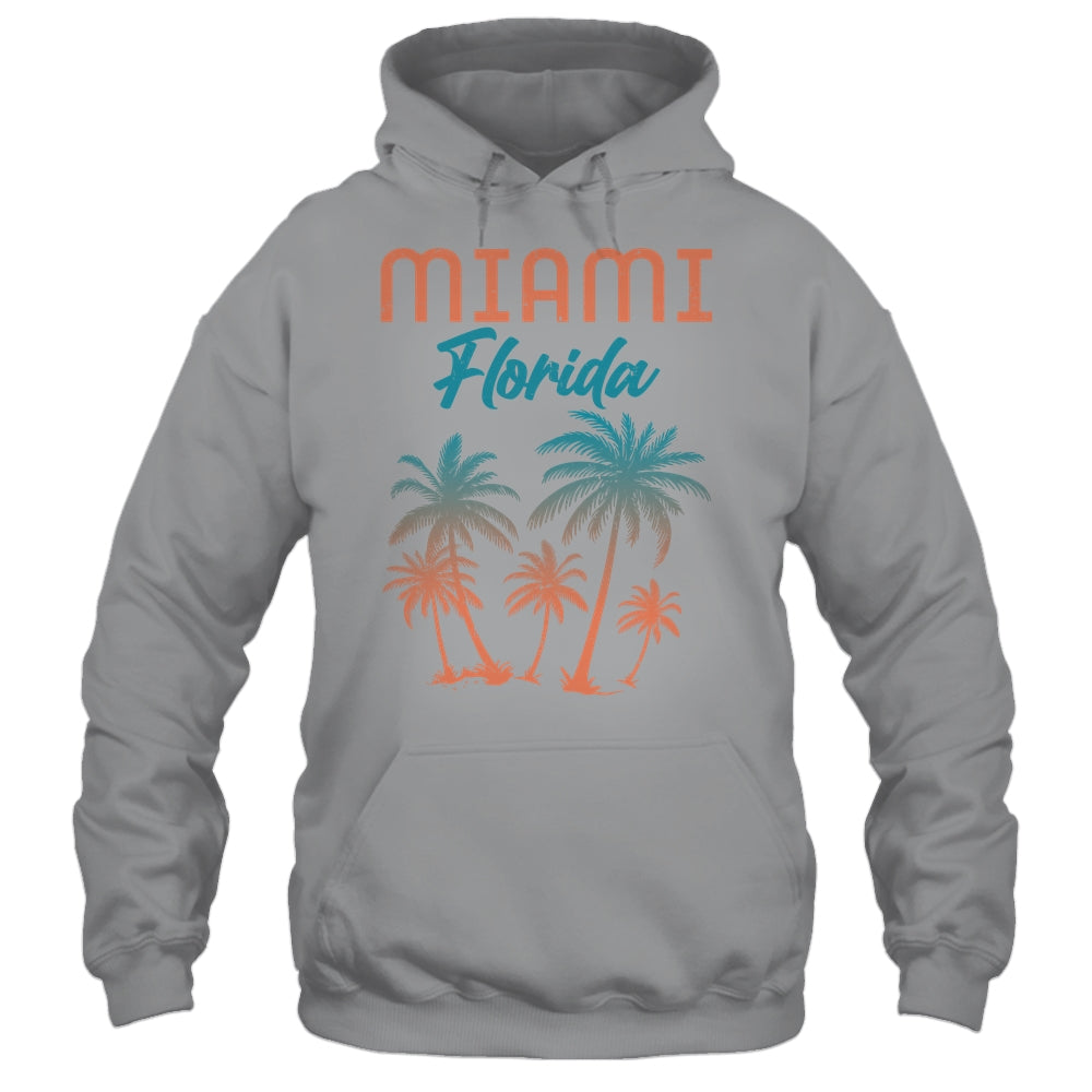 Miami Beach Florida Summer Vacation Palm Trees Souvenirs Shirt & Tank Top | siriusteestore