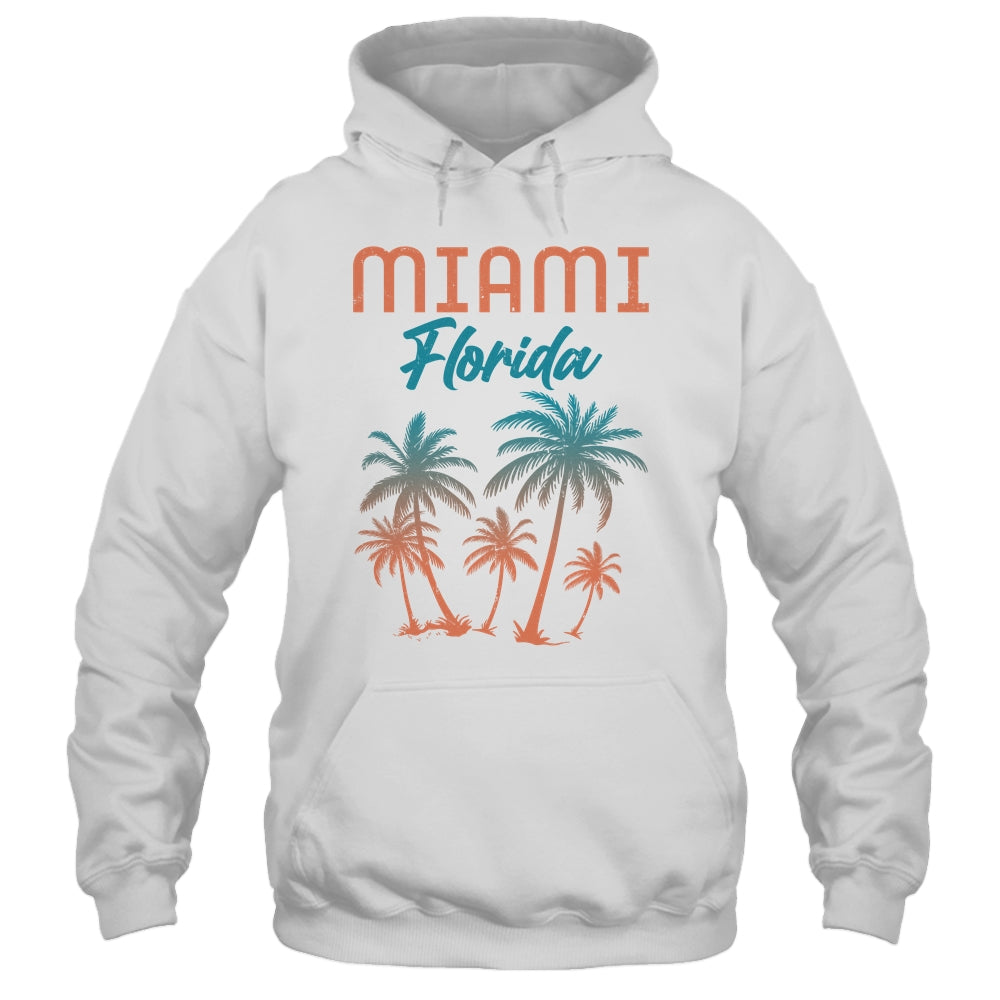 Miami Beach Florida Summer Vacation Palm Trees Souvenirs Shirt & Tank Top | siriusteestore